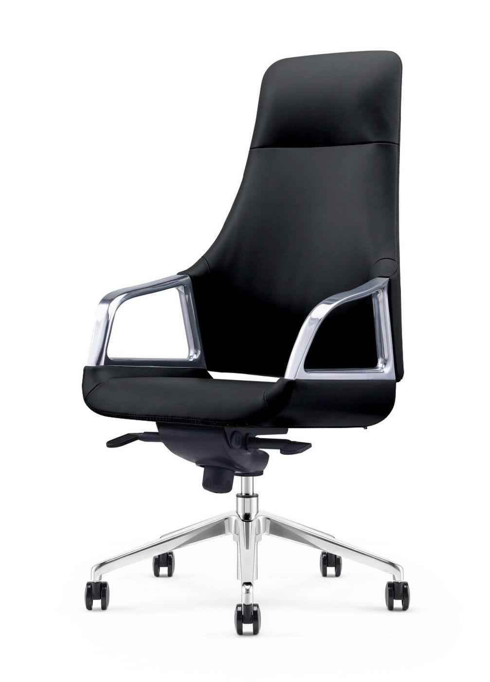 Modrest Merlo Modern Black High Back Executive Office Chair Model VGFUA1902-BLK-OC
