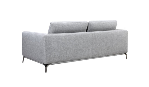 Divani Casa Beaman Modern Grey Fabric Sofa Set Model VGMB-C021-SOFA-SET-GRY