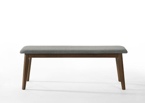 Modrest Castillo Modern Walnut Dining Bench Model VGMA-MI-1115