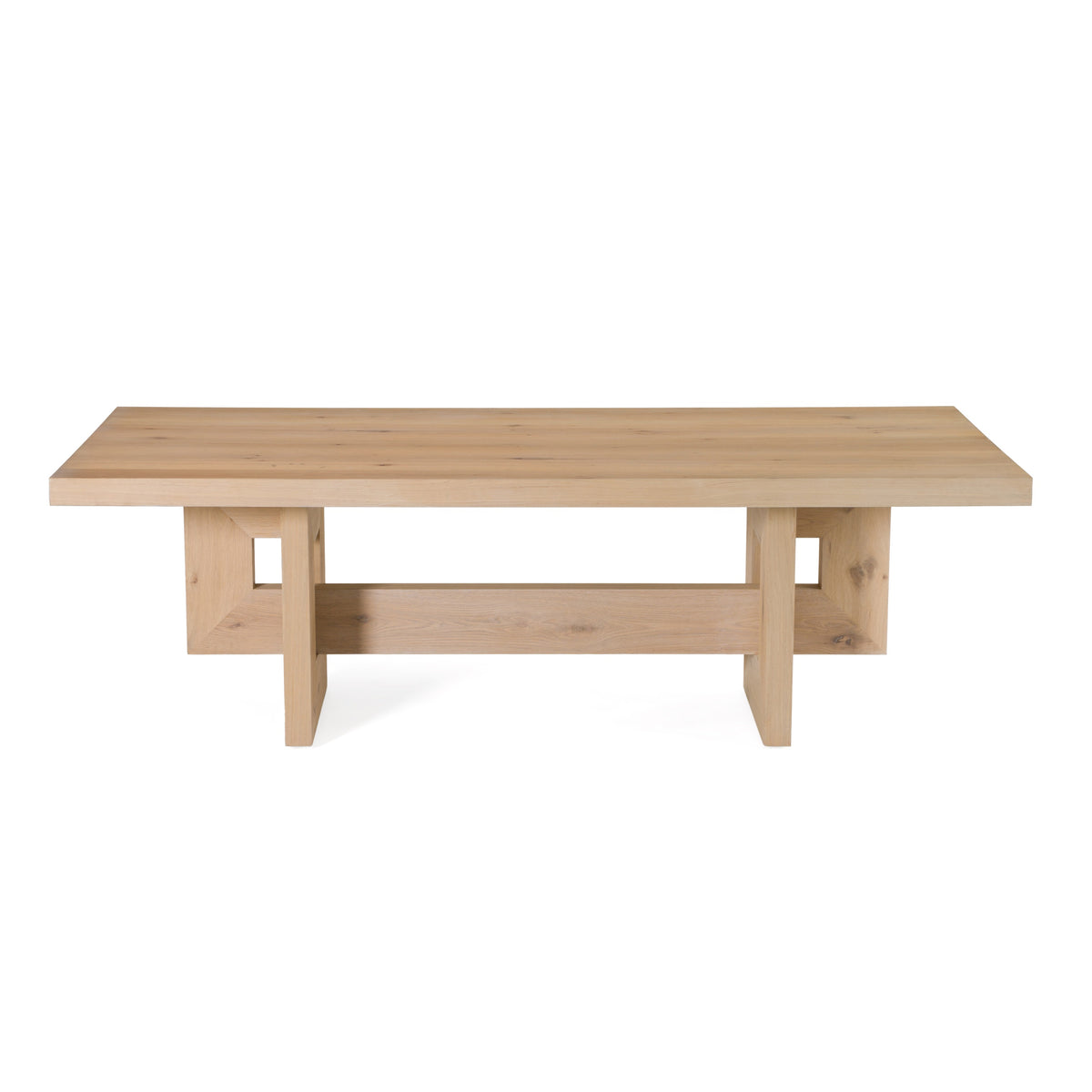 Modrest Mineola Modern Natural White Oak Dining Table Model VGVC-T23965
