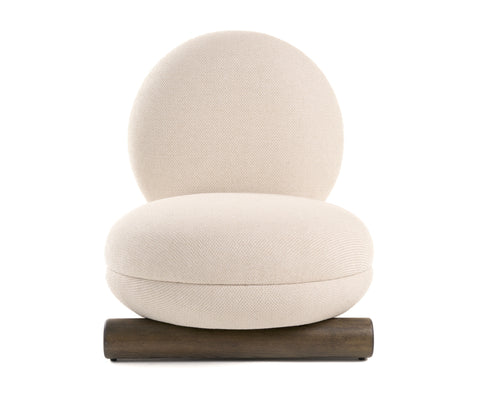 Modrest Minto Contemporary Off White Fabric Accent Chair Model VGOD-ZW-23078-OFWHT