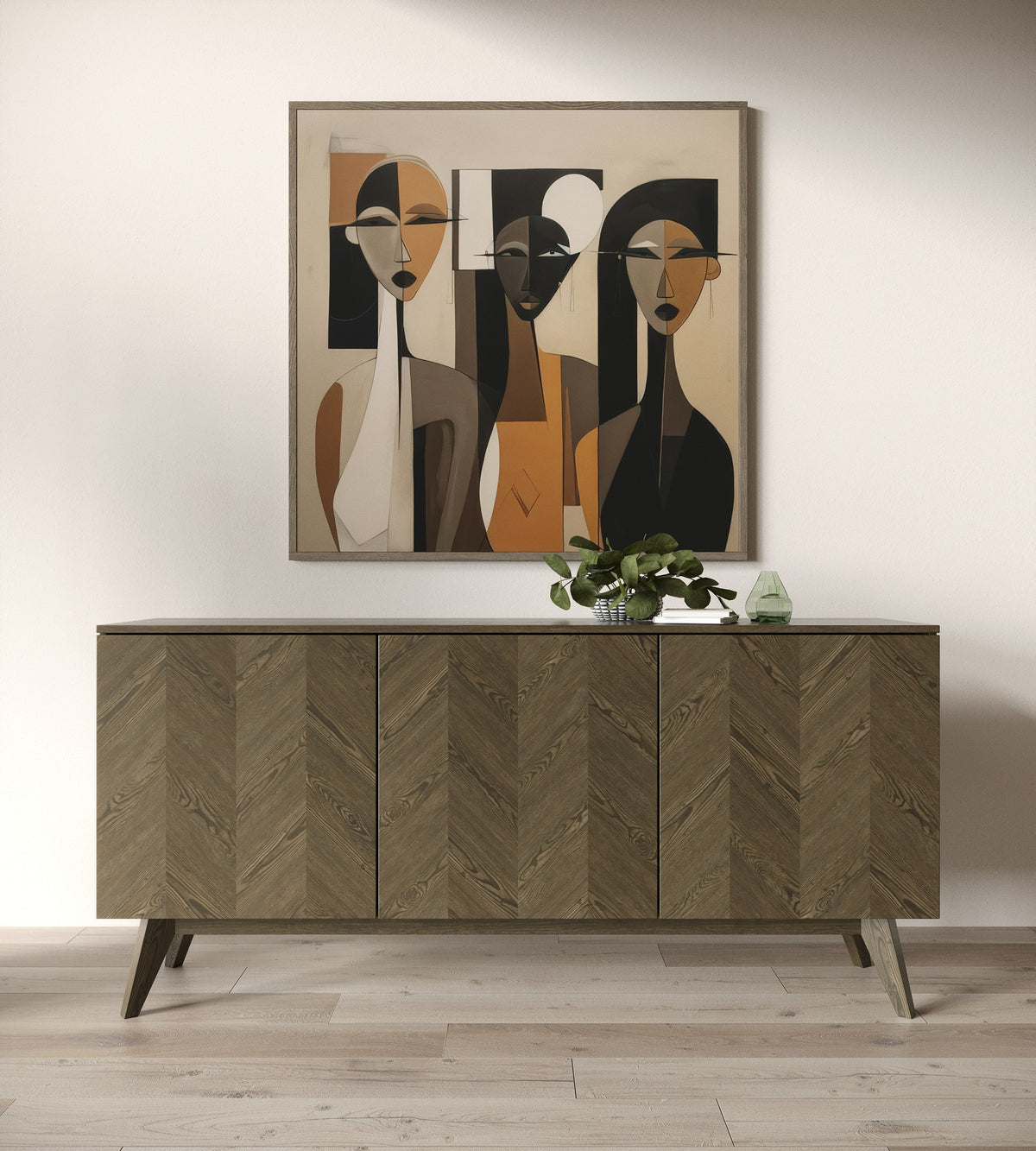 Modrest Costello Mid Century Modern Wenge Buffet Model VGMA-BH-762