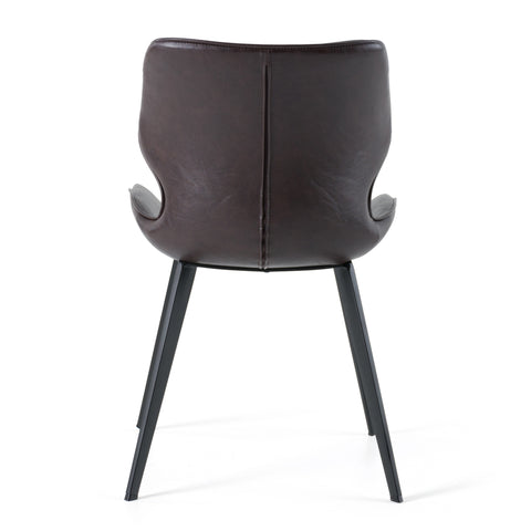 Modrest Moira Modern Dark Brown Eco Leather Dining Chair (Set Of 2) Model VGHR3638-DKBRN-DC