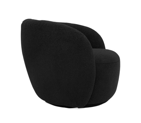 Modrest Molina Modern Black Accent Chair Model VGOD-ZW-20056-B