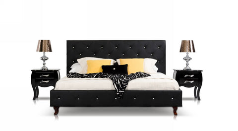 Monte Carlo Black Nightstand Model VGKCMONTE-BLK-NS