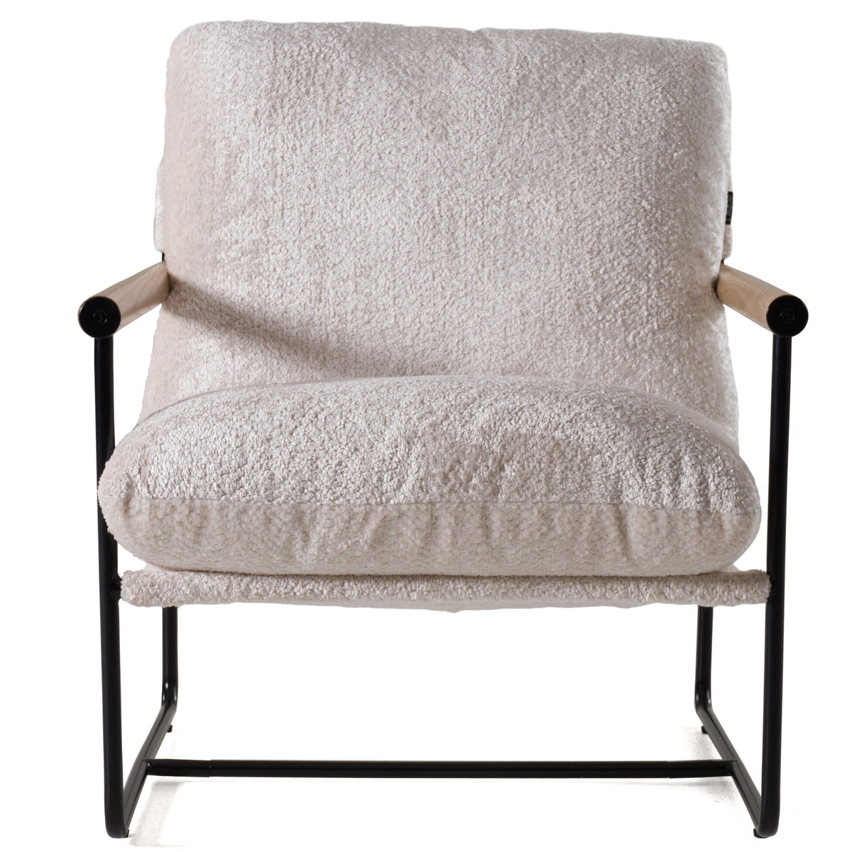 Modrest Moorcroft Modern Beige Fabric Accent Chair Model VGKK-KF.A2021-BGE