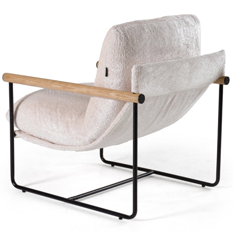 Modrest Moorcroft Modern Beige Fabric Accent Chair Model VGKK-KF.A2021-BGE