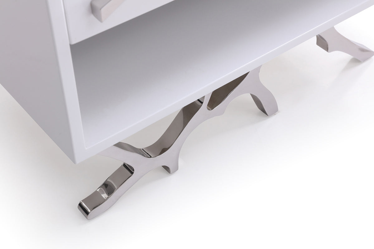 Modrest Legend Modern White Nightstand Model VGVCN8111-WHT