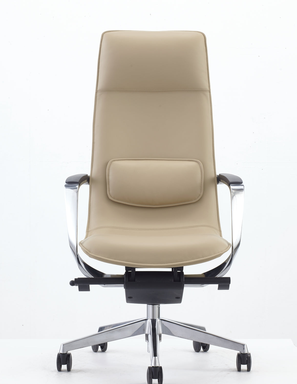 Modrest Nadella Modern Beige High Back Executive Office Chair Model VGFU-FK003-A-BG-OFF-CH