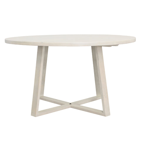 Bech Whitewash Finish Dining Table