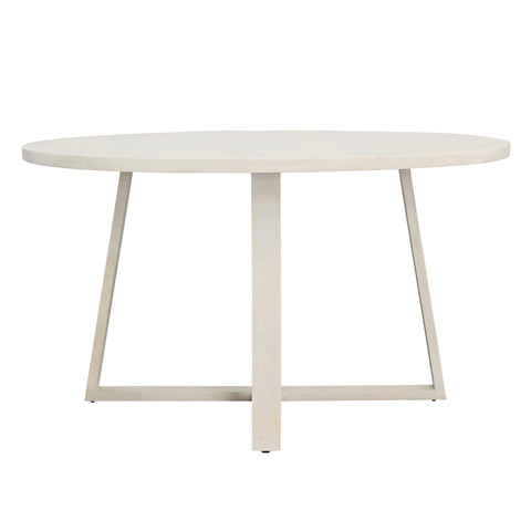 Bech Whitewash Finish Dining Table