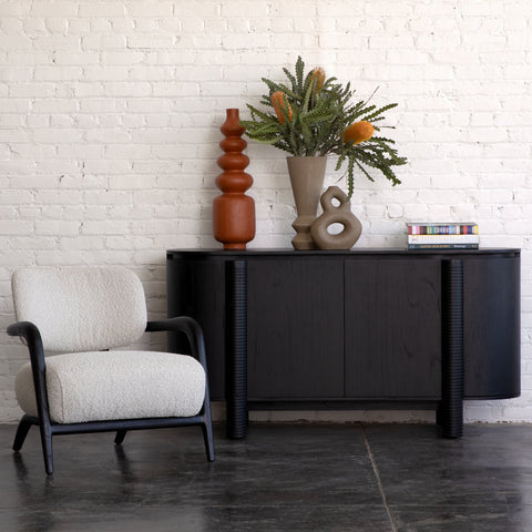 Bode Light Brown Sand Vase