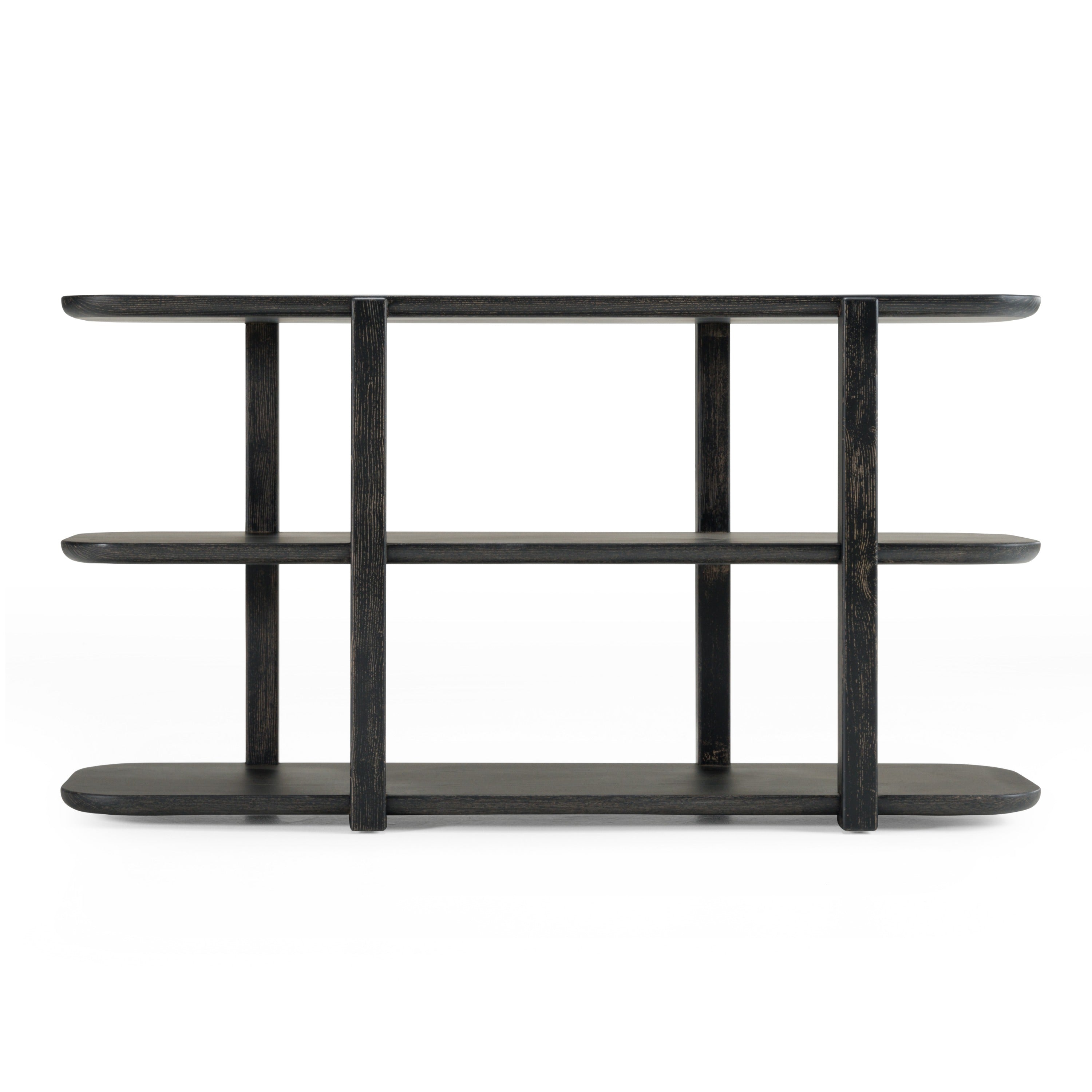 Modrest Noah Modern Dark Brown Bookshelf Model VGOD-LZ-400BS