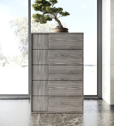 Nova Domus Asus Italian Modern Elm Grey Chest Model VGACASUS-CHEST-GRY-1