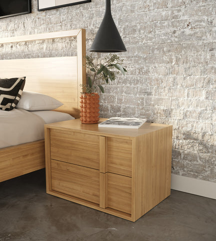 Nova Domus Berlin Modern Natural Oak Bedroom Set Model VGMA-BR-92-SET-NAT
