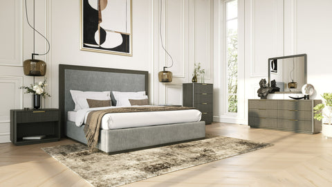 Nova Domus Santa Monica Modern Grey Wash Dresser Model VGMA-BR-144-DRS-GRY