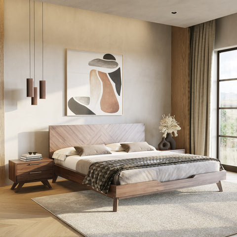 Nova Domus Soren Modern Walnut Bed Model VGMABR-89