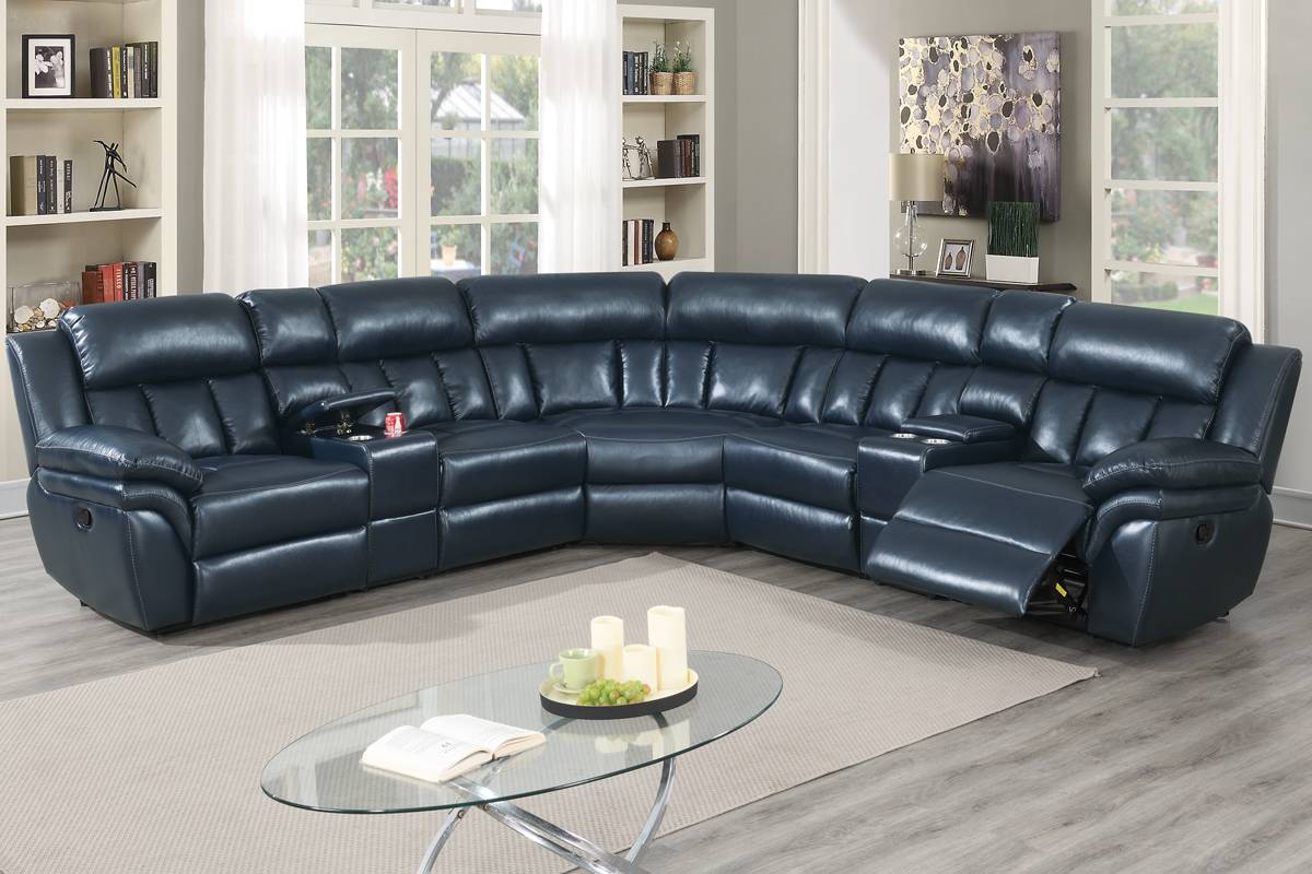 Power Motion Sectional Model F86620 By Poundex Furniture