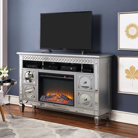 SCEPTRUM TV STAND W/ FIRE PLACE