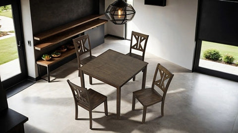 Dekalb 5 Pc. Dining Set Model Nx3220Wn-5Pk By Furniture Of America 