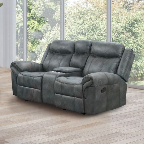 Agata Glider Recliner Loveseat Model Nx6001Dg-Lv By Furniture Of America 