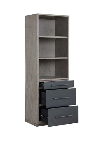 Estevon Gray Oak Finish Bookshelf Model OF00630 By ACME Furniture