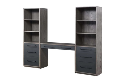 Estevon Gray Oak Finish Bookshelf Model OF00630 By ACME Furniture