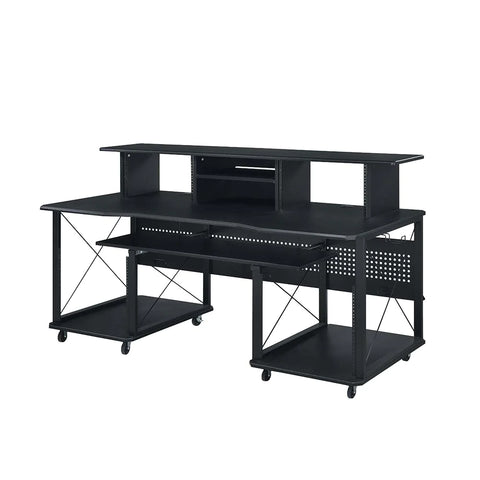 Megara Black Finish Music Desk Model OF00987 By ACME Furniture