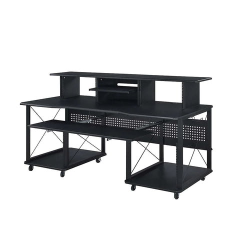 Megara Black Finish Music Desk Model OF00987 By ACME Furniture