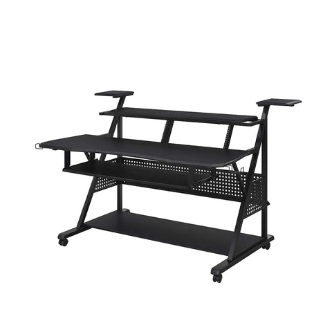 Willow Black Finish Music Desk Model OF00989 By ACME Furniture