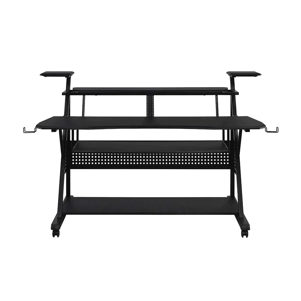 Willow Black Finish Music Desk Model OF00989 By ACME Furniture