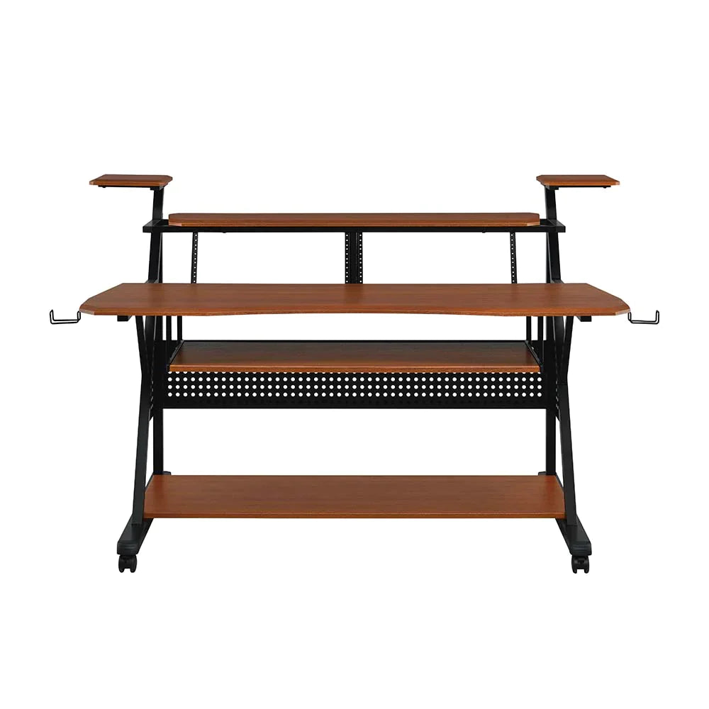 Willow Cherry & Black Finish Music Desk Model OF00990 By ACME Furniture