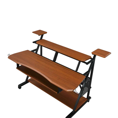 Willow Cherry & Black Finish Music Desk Model OF00990 By ACME Furniture