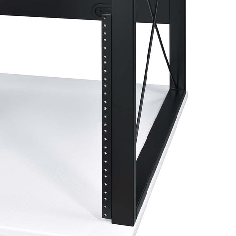 ACME Megara White & Black Finish Megara Music Desk Model OF00995