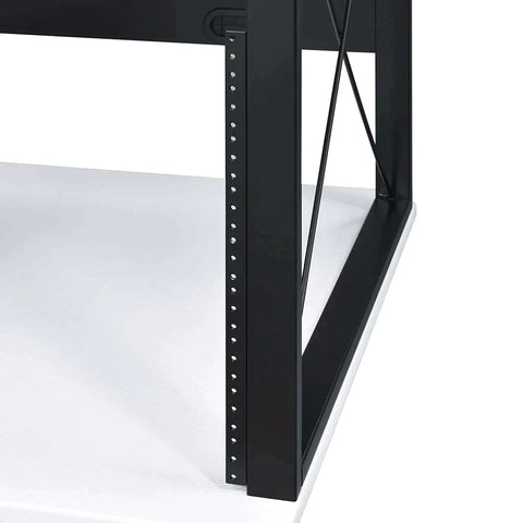 Megara White & Black Finish Music Desk Model OF00995 By ACME Furniture