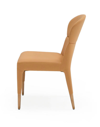 Modrest Ogden Modern Peach & Rosegold Dining Chair (Set of 2) By VIG Furniture