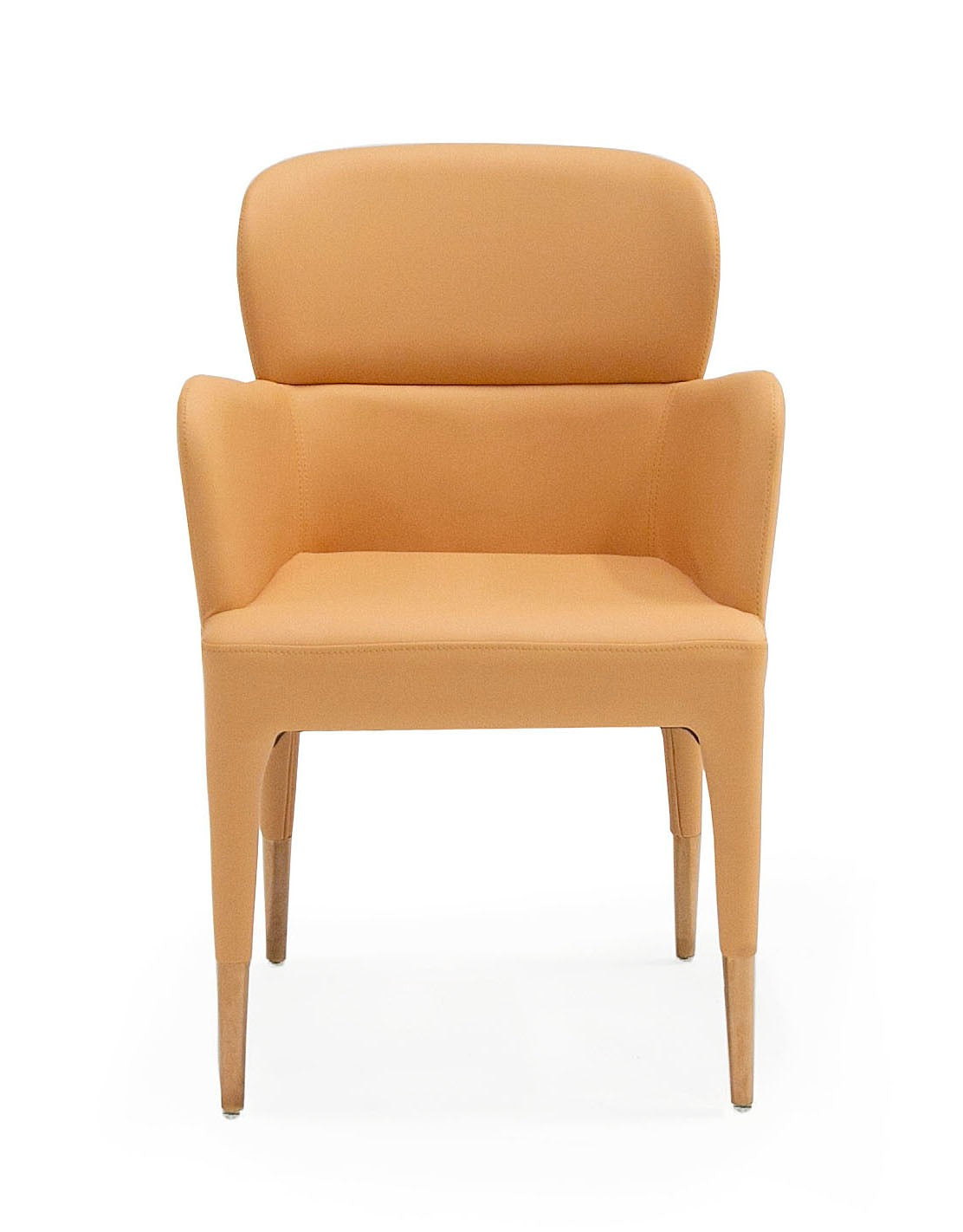 Modrest Ogden Modern Peach & Rosegold Dining Armchair Model VGCS-ACH-17193
