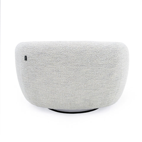 Modrest Omaha Modern Swivel Off White Fabric Chair Model VGKK-KF2823-BEI-CH