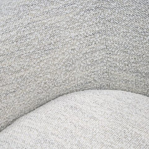 Modrest Omaha Modern Swivel Off White Fabric Chair Model VGKK-KF2823-BEI-CH