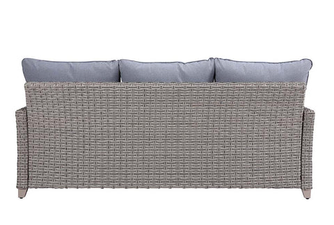 Greeley Gray Fabric & Gray Finish Patio Set Model OT01090 By ACME Furniture