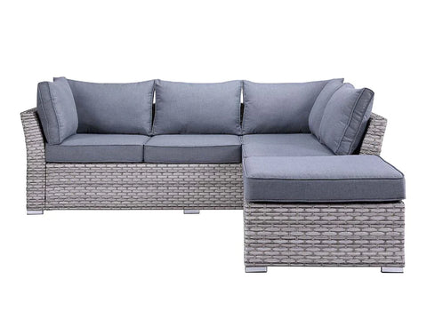 Laurance Gray Fabric & Gray Finish Patio Set Model OT01092 By ACME Furniture