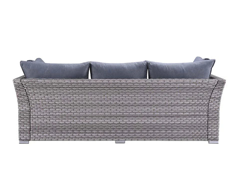 Laurance Gray Fabric & Gray Finish Patio Set Model OT01092 By ACME Furniture