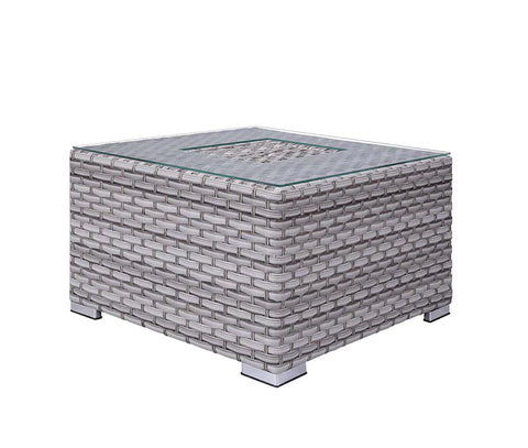 Laurance Gray Fabric & Gray Finish Patio Set Model OT01092 By ACME Furniture