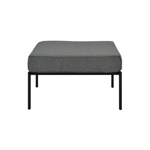 ACME Rajni Oak & Antique White Finish Rajni Patio-Ottoman Model OT01763