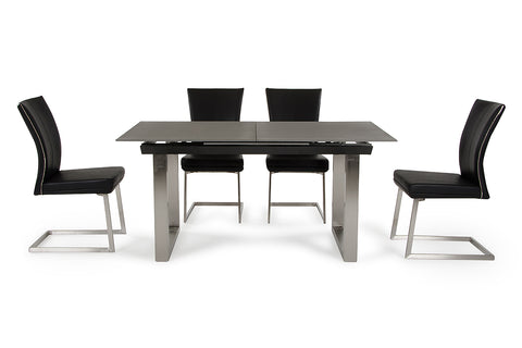 Auden Modern Black Dining Chair (Set Of 2) Model VGJCJD4319-BLK