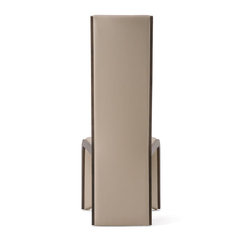 Modrest Pacer Modern Beige & Grey Ash Dining Chair (Set Of 2) Model VGCS-CH-13107-BGEGRY