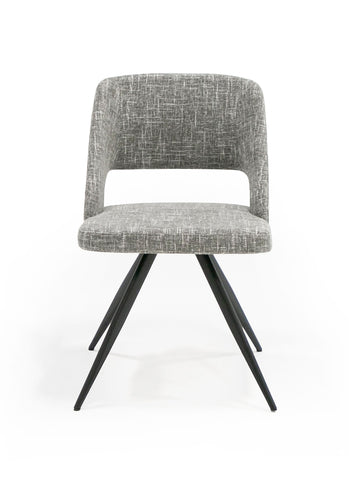 Modrest Palmer Modern Grey Fabric Dining Chair (Set of 2) By VIG Furniture