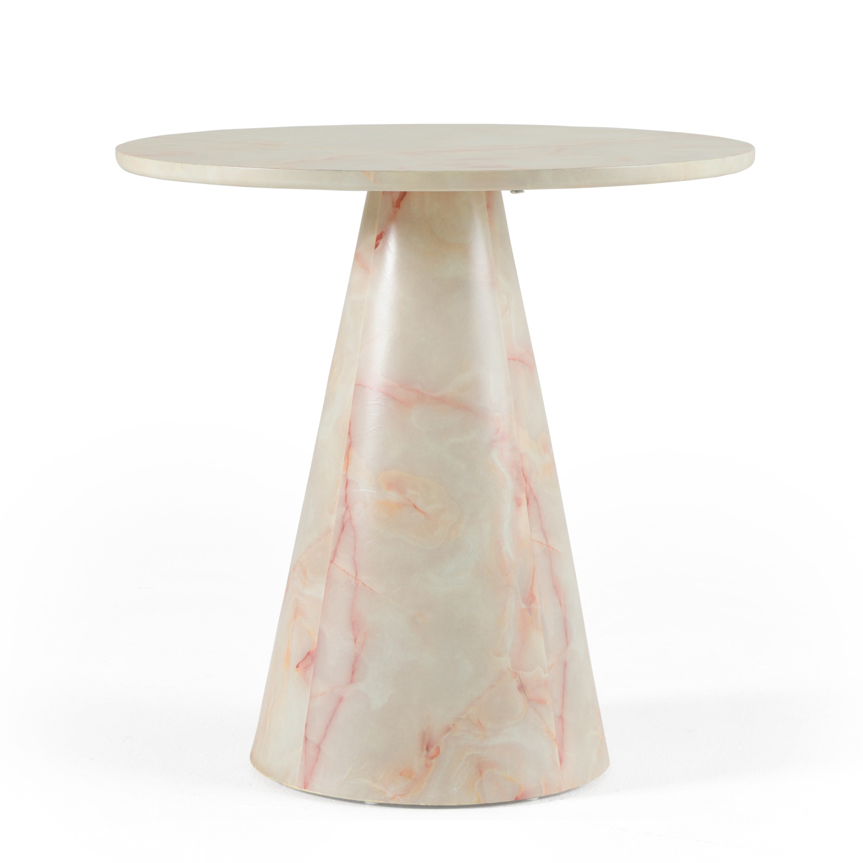 Modrest Pampa Modern Faux Marble End Table  Model VGGM-ET-1751
