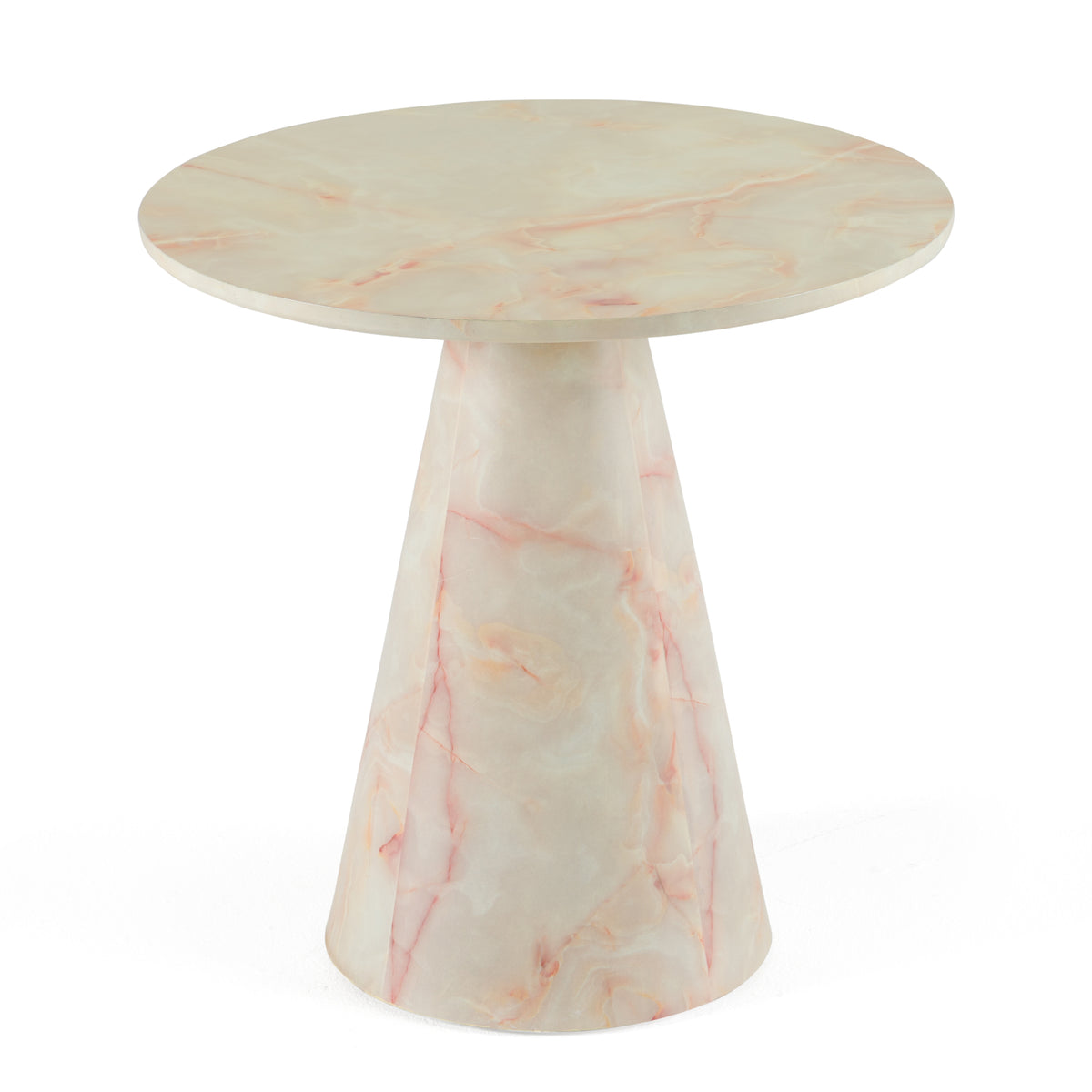 Modrest Pampa Modern Faux Marble End Table  Model VGGM-ET-1751