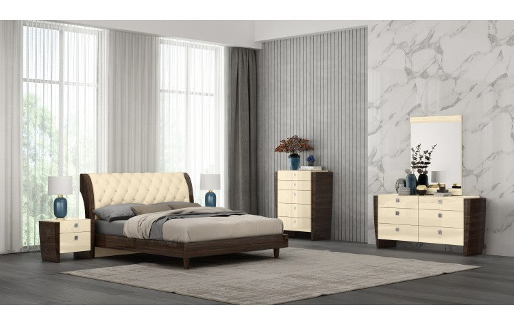 Paris - Beige 4PC Bedroom SetModel:  PARIS-SET-BEIGE